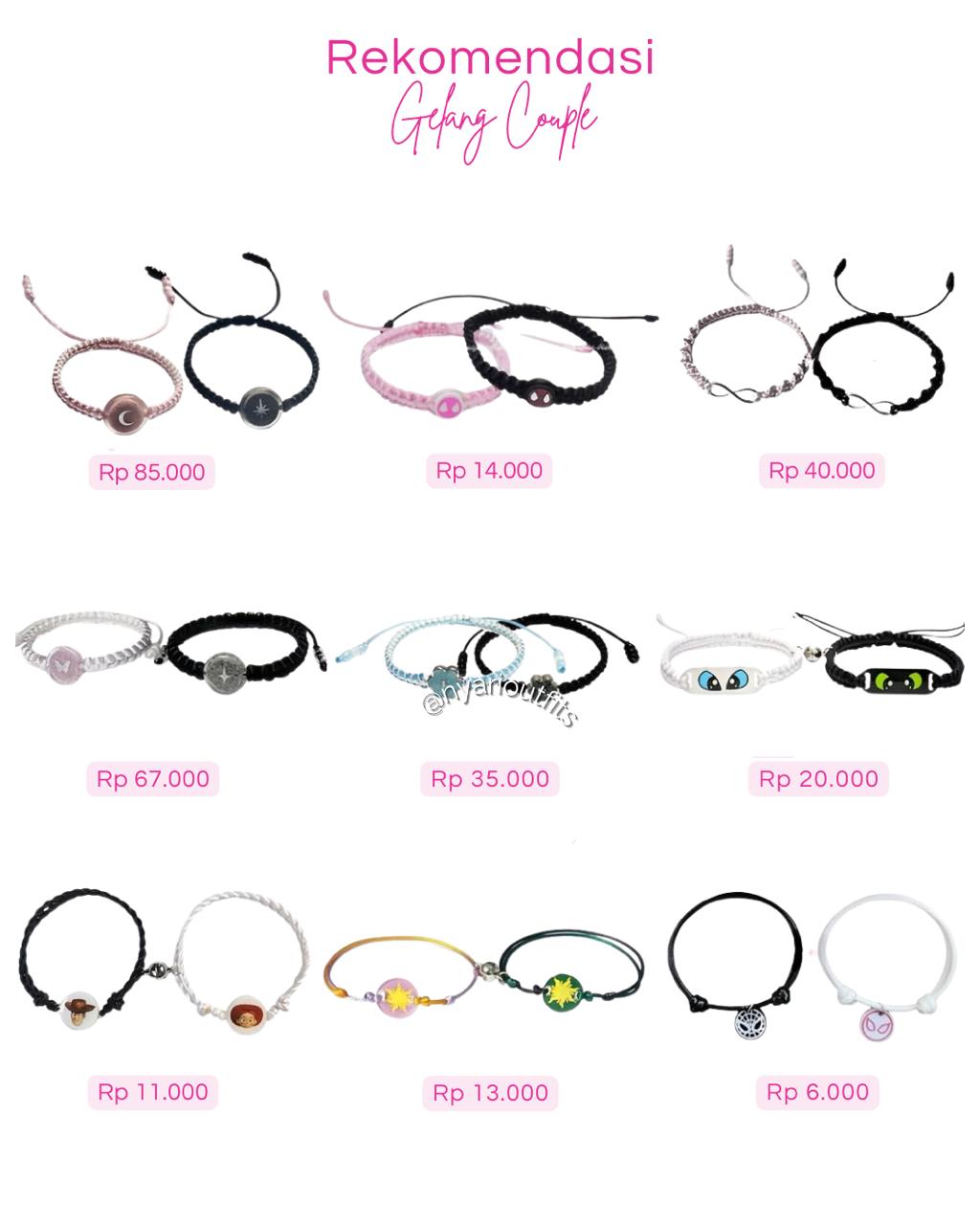 aksesoris - gelang couple