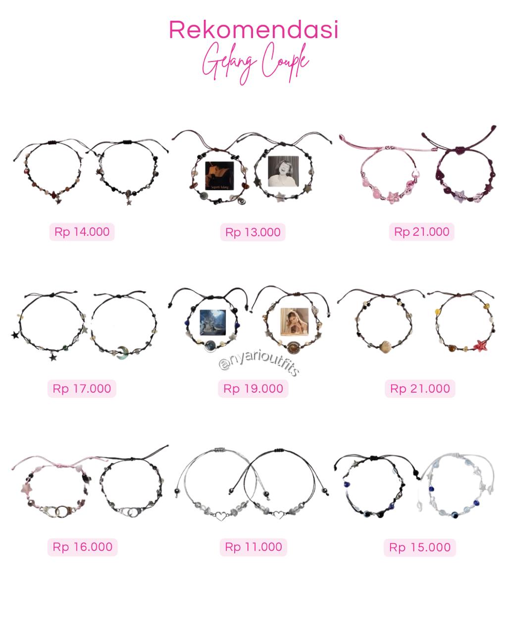 aksesoris - gelang couple