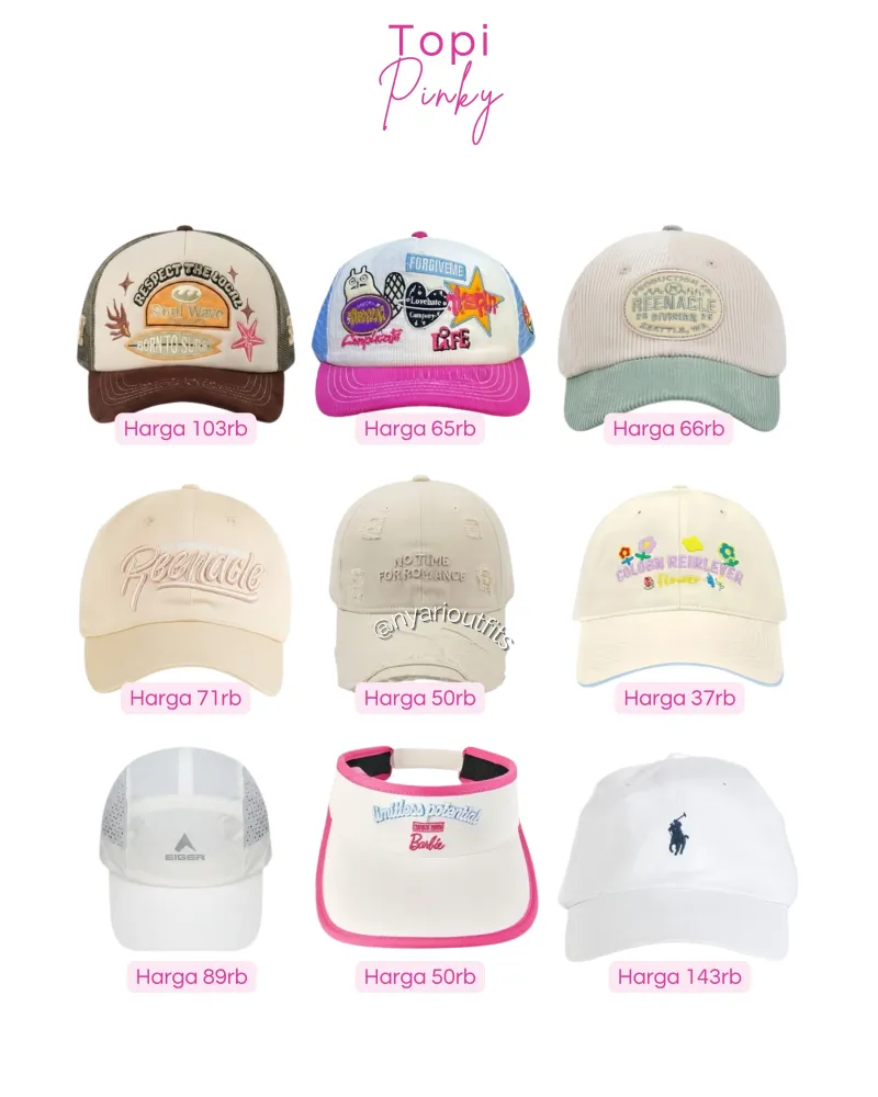 aksesoris - topi lucu