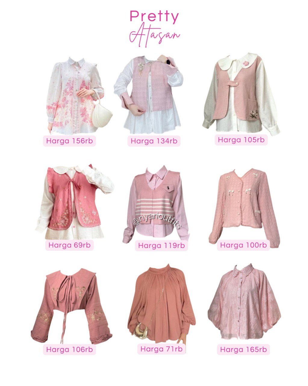 atasan - pink