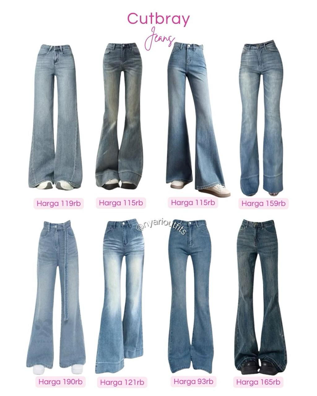 celana - celana jeans cutbray