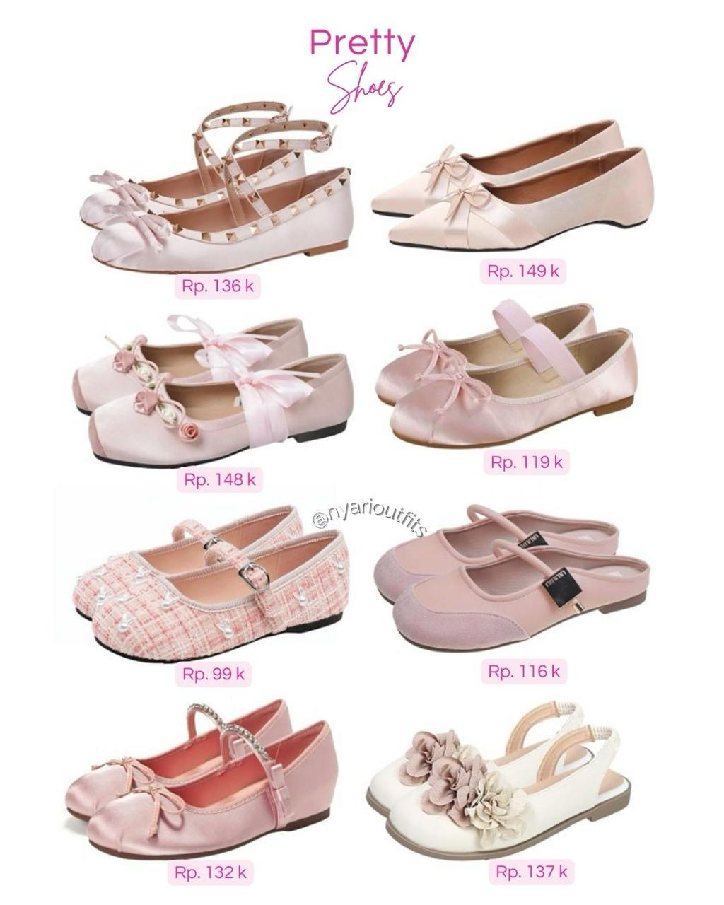 flatshoes - flatshoes pink