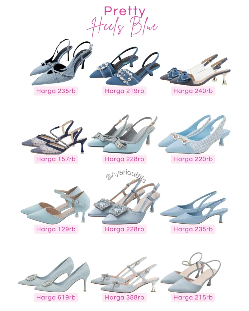 heels - heels biru