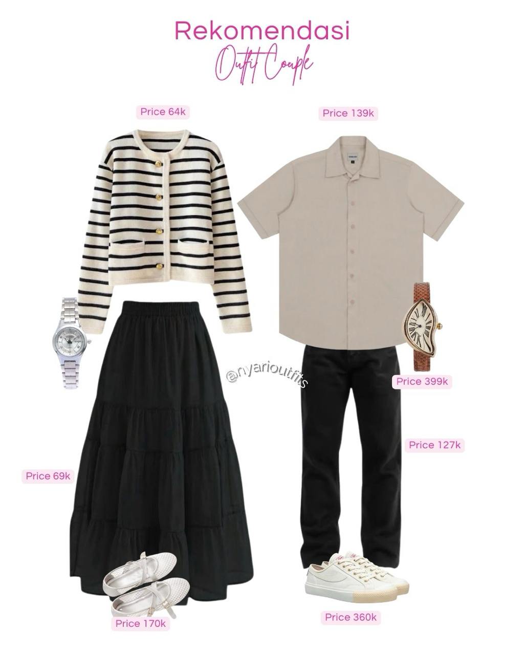 inspirasi outfit idea couple