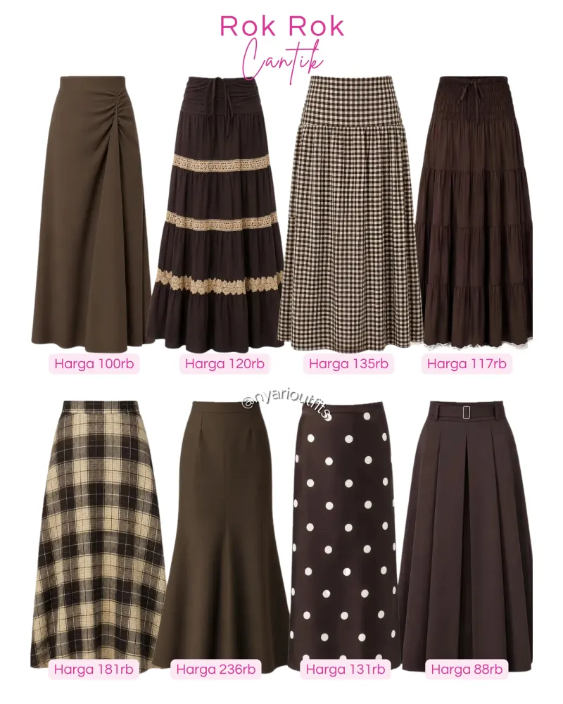 rok - rok coklat