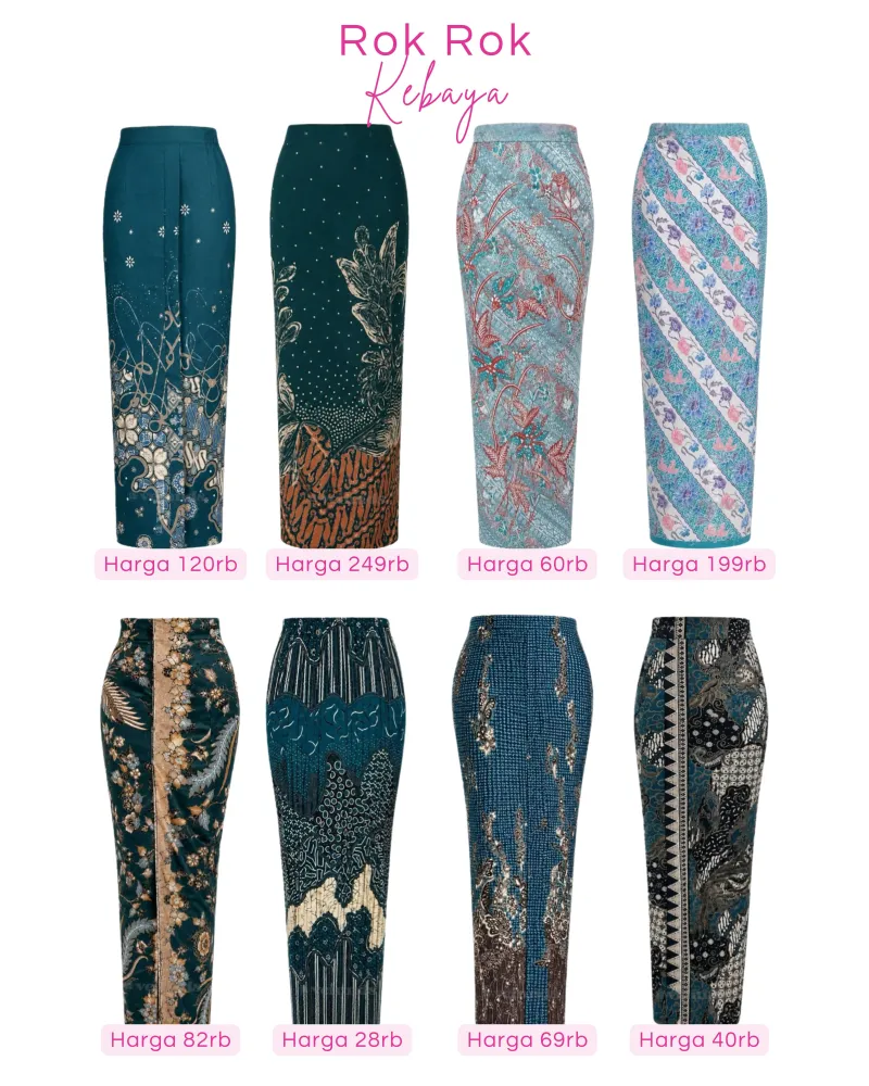 rok - rok kebaya
