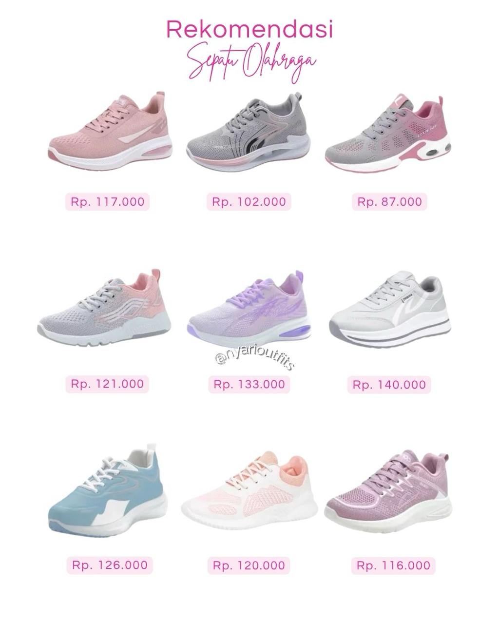 sepatu - sepatu olahraga