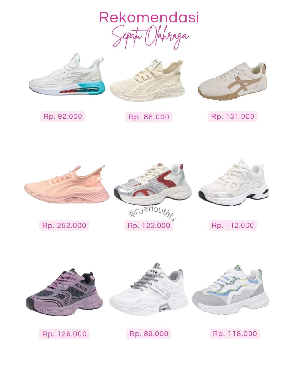 sepatu - sepatu olahraga