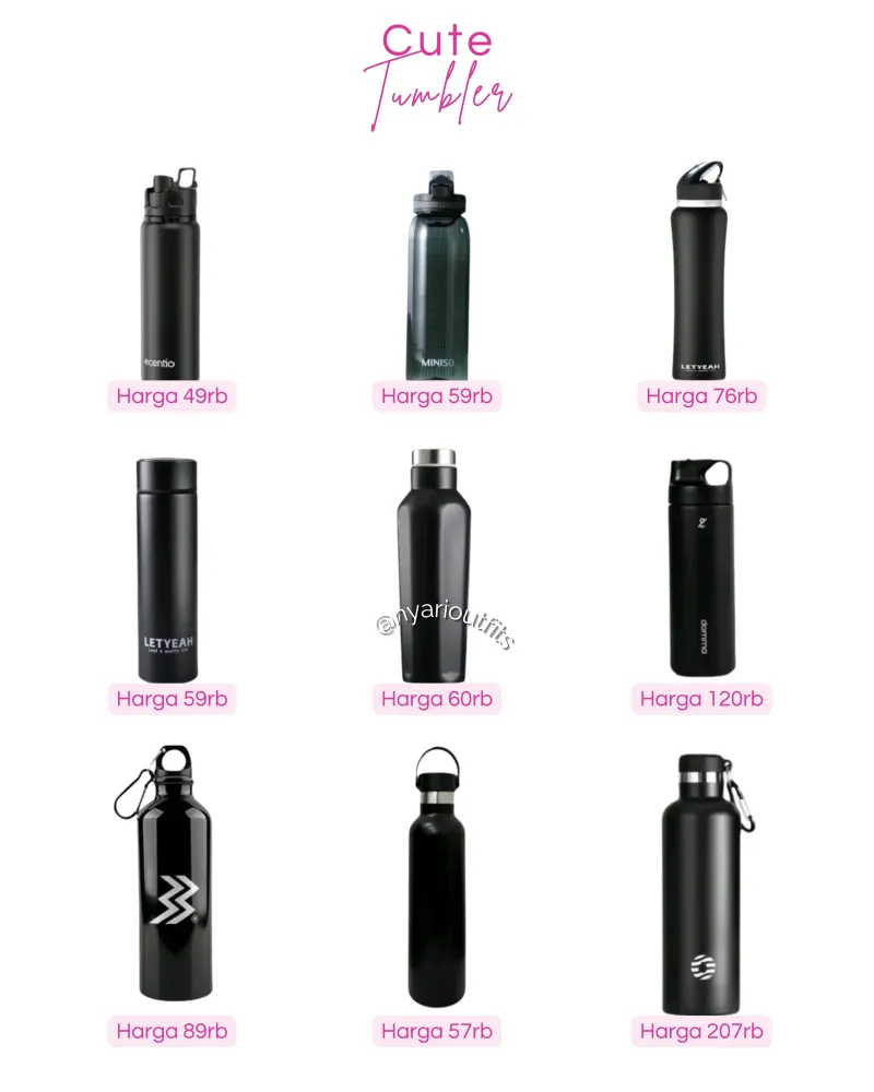 tumbler - tumbler hitam